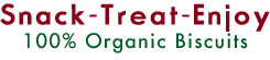 Snack Treat Enjoy, 100% Organic Biscuits
